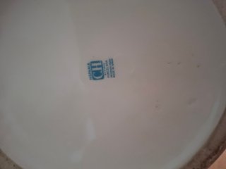 Jarrón antiguo Hispaia de porcelana