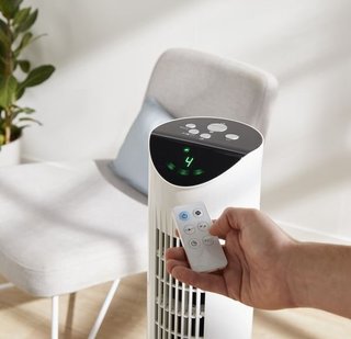 Ventilador evaporativo torre 45 W