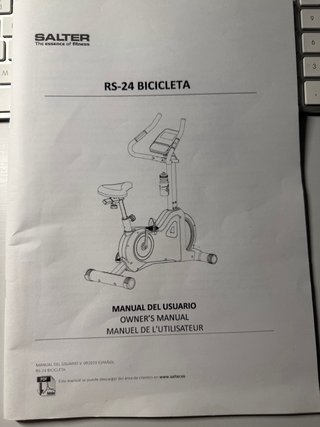 Bicicleta Estática Salter RS-24