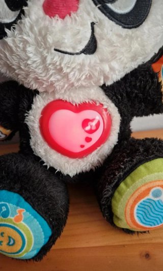 Lote peluches Interactivos: Unicornio y Oso panda
