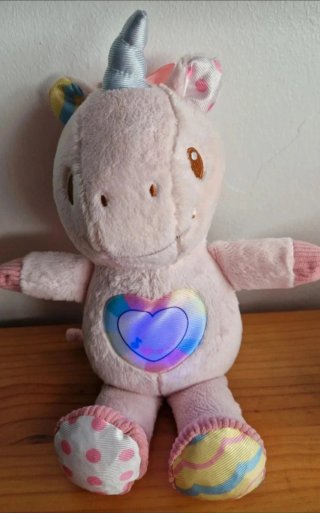Lote peluches Interactivos: Unicornio y Oso panda