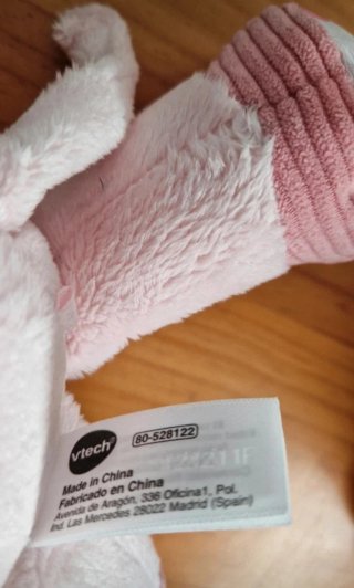 Lote peluches Interactivos: Unicornio y Oso panda