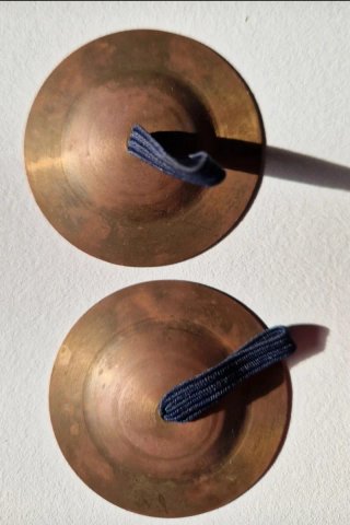 Crótalos o platillos de dedo Ramon Latine y funda