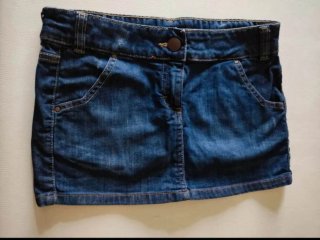 Minigonna in jeans