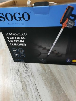 Aspiradora Vertical SOGO 600W HEPA