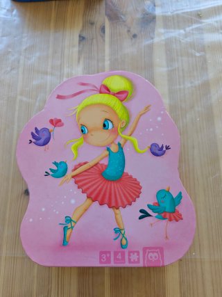 Puzzle Infantil Bailarina 4 en 1