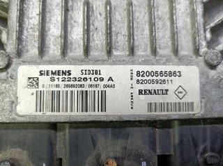 185701 centralita motor 8200565863 renault scenic