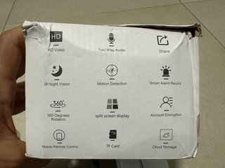 Cámara de Vigilancia Wi-Fi 360°