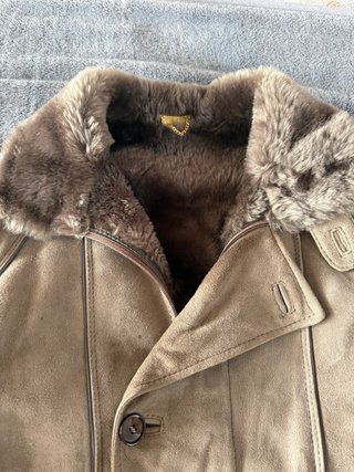 Giaccone Montone Vintage Brooklin Uomo L