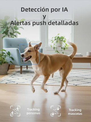 VIRTAVO XD1‑PRO cámara doble 360 WiFi6 1080P
