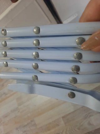 Asta per asciugamani pieghevole nuova