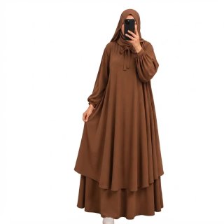 Conjunto Abaya de 3 piezas