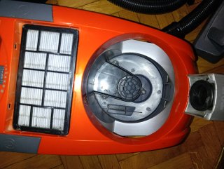 Aspiradora de Trineo Naranja