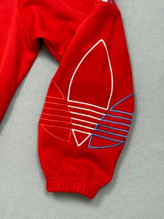 Chaqueta Adidas Originals Roja Trefoil Talla XXL