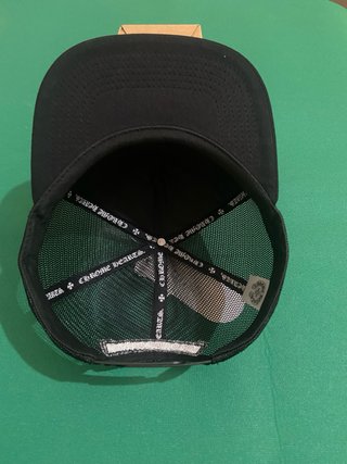 Cappello con visiera Chrome Hearts nero