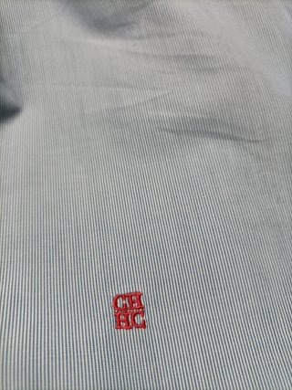 Camisa Carolina Herrera Azul Talla XL