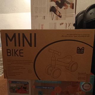 Mini Moto Bicicleta Infantil 10-24 Meses