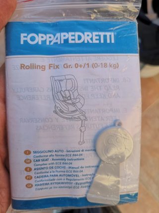 Silla de coche Foppapedretti giratoria