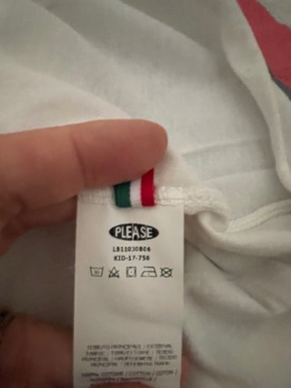 T-shirt a maniche lunghe Please