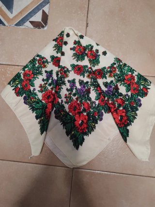 Pañoleta regional baturra niña