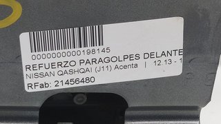 REFUERZO PARAGOLPES DELANTERO NISSAN QASHQAI (J11) Acenta