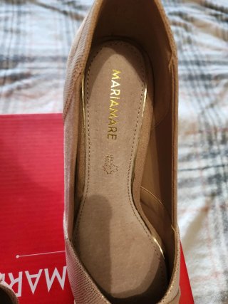Zapatos de tacón Mariamare beige