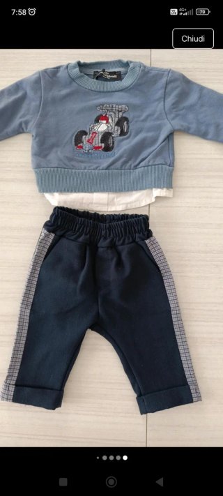 Lotto abbigliamento bimbo