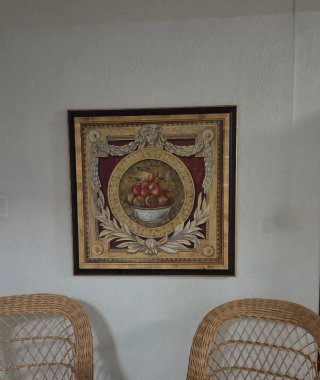 Pareja de Sillas de Mimbre y Ratán