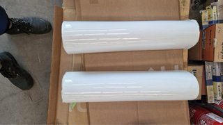 2 Lavabos y 1 Bidé Porcelana Blanca