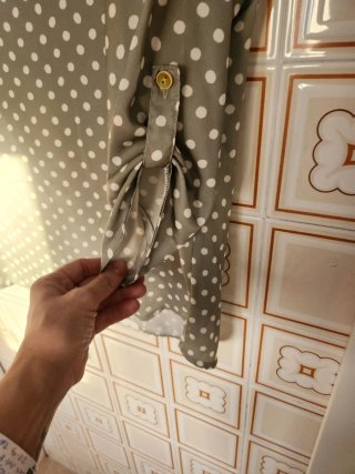 Camisa Estampada de Lunares
