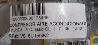 COMPRESOR AIRE ACONDICIONADO HYUNDAI I30 Classic GL