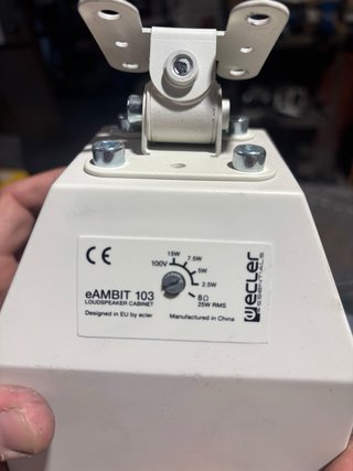 Altavoces de Pared Ecler eAMBIT 103 Blancos