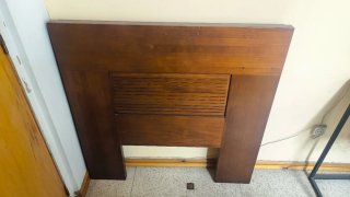 Cabecero de cama de madera
