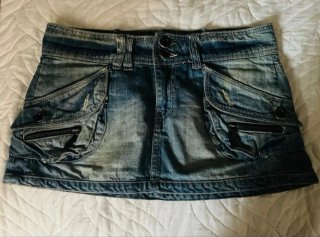 Lote 3 Minifaldas Vaqueras Talla L