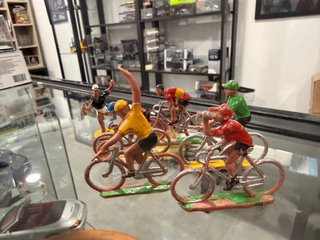 Lote 6 Figuras Ciclistas Antigos (Tour / Giro