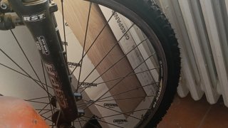Bicicleta de montaña azul Recollida Manresa