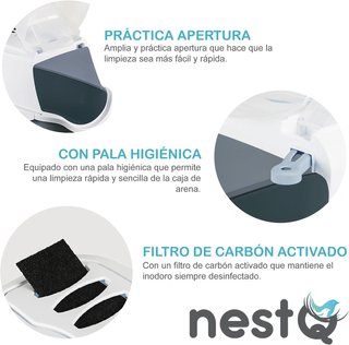 Arenero para Gatos con Pala