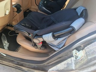 Silla coche Nania negra