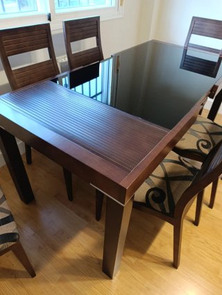 Mesa de Salón con 6 Sillas