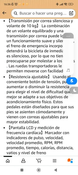 Bicicleta de Spinning Ancheer