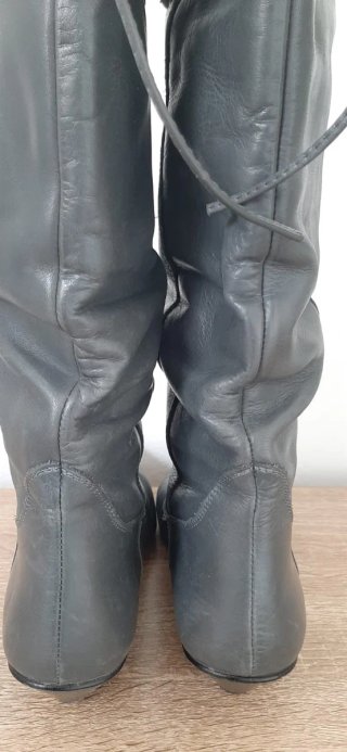 Botas altas Mustang grises