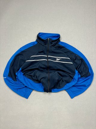 Reebok chaqueta chándal azul marino talla L