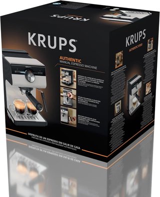KRUPS Authentic, Cafetera Espresso Manual, Depósit