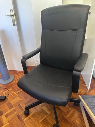 Silla de oficina Ikea Negra