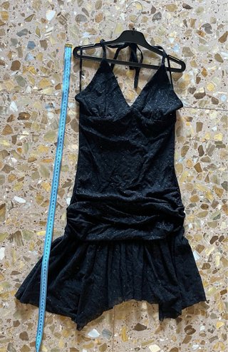 Vestido de fiesta negro Pimkie