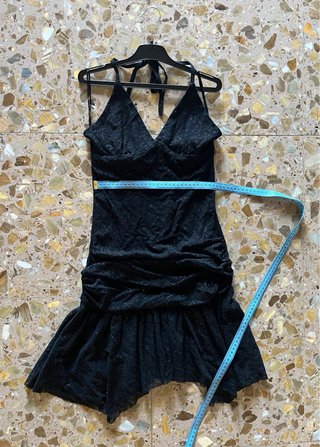 Vestido de fiesta negro Pimkie