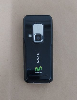 Móvil Nokia Movistar Plata/Negro