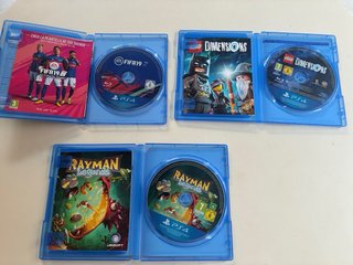 Pack 3 Juegos PS4: FIFA 19, LEGO, Rayman