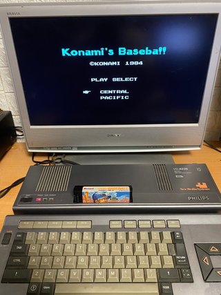 MSX - Konami's Baseball para MSX (Verificado)