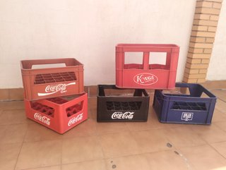 Cajas de Plástico Coca-Cola (Varias)